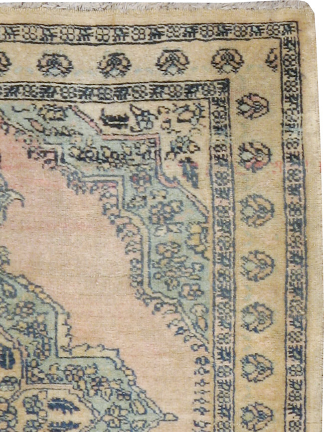 Antique Persian Tabriz Hagi Jalili Rug, No.20118 - Staging