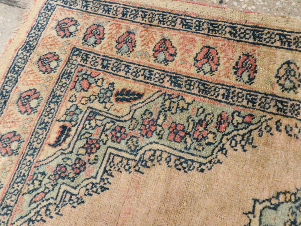 Antique Persian Tabriz Hagi Jalili Rug, No.20118 - Staging