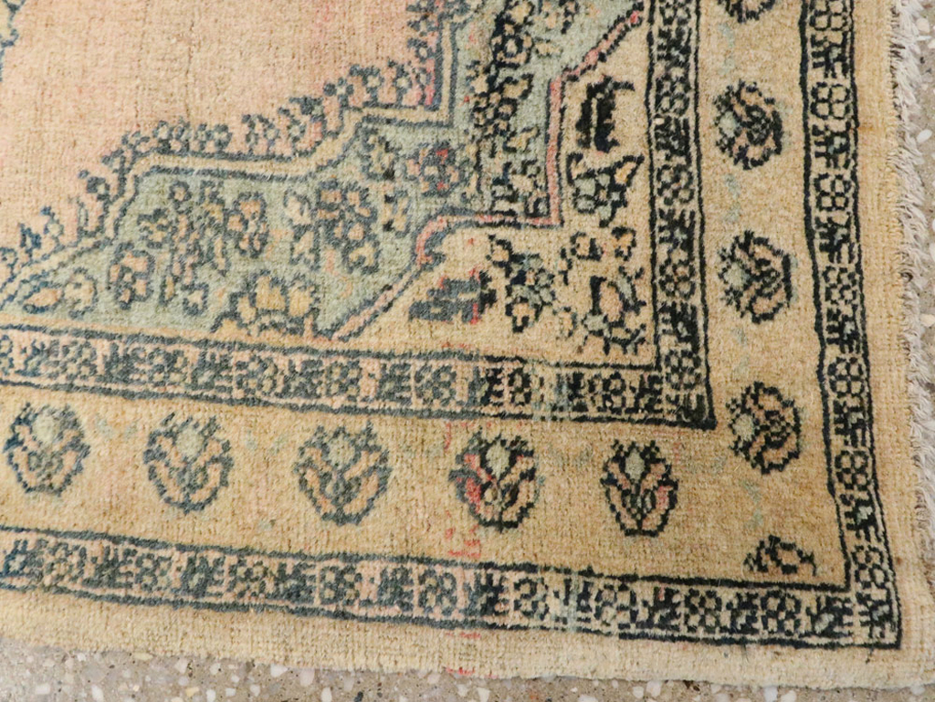 Antique Persian Tabriz Hagi Jalili Rug, No.20118 - Staging