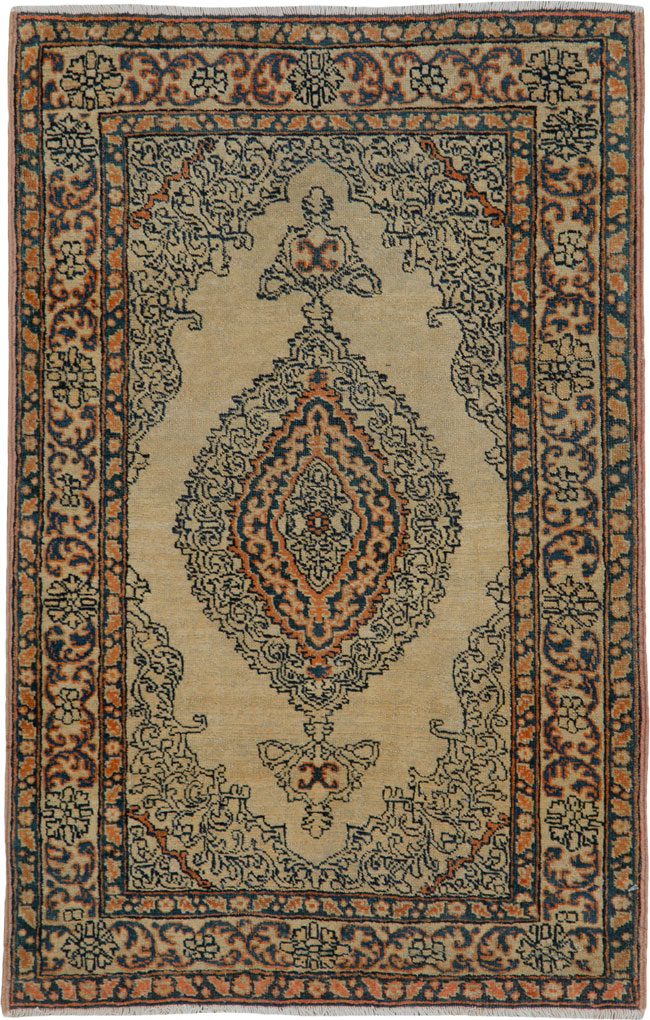 Antique Persian Tabriz Haji Jalili Rug, No.20119 - Staging