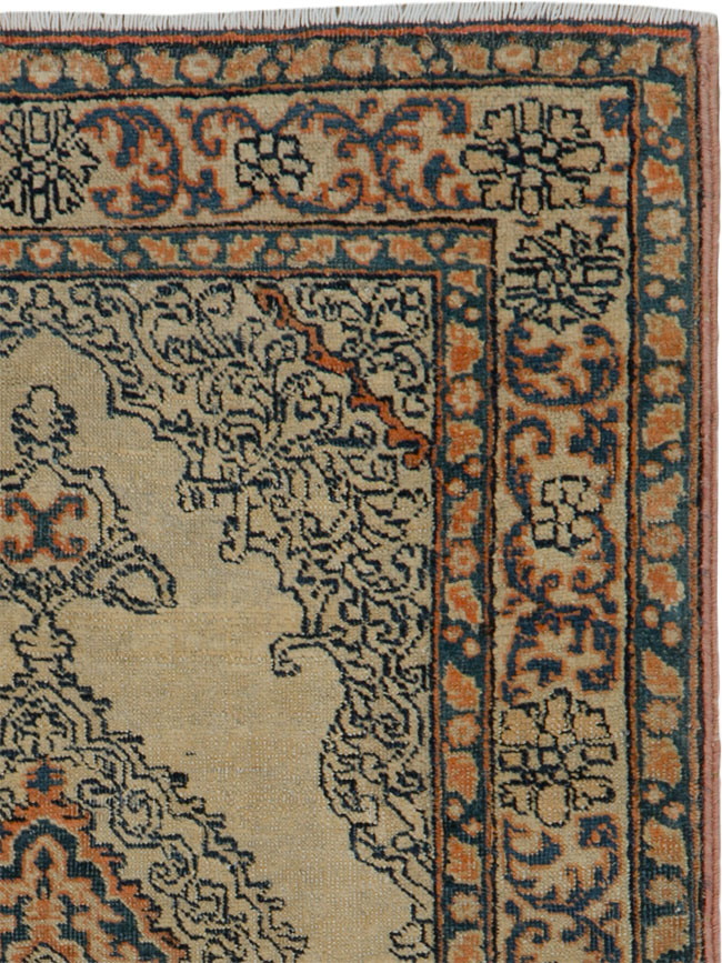 Antique Persian Tabriz Haji Jalili Rug, No.20119 - Staging