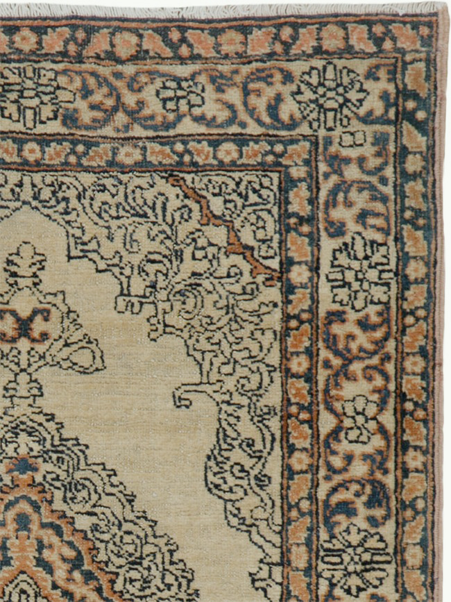 Antique Persian Tabriz Haji Jalili Rug, No.20119 - Staging