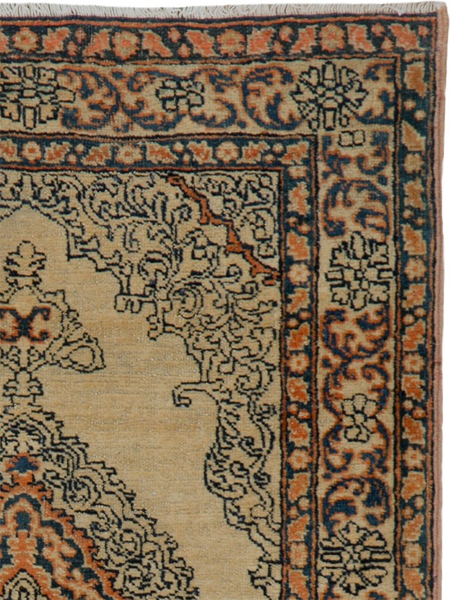 Antique Persian Tabriz Haji Jalili Rug, No.20119 - Staging
