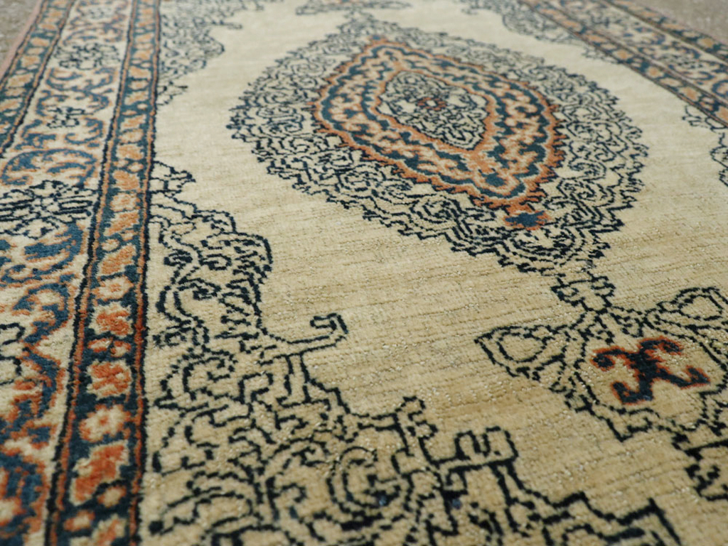 Antique Persian Tabriz Haji Jalili Rug, No.20119 - Staging