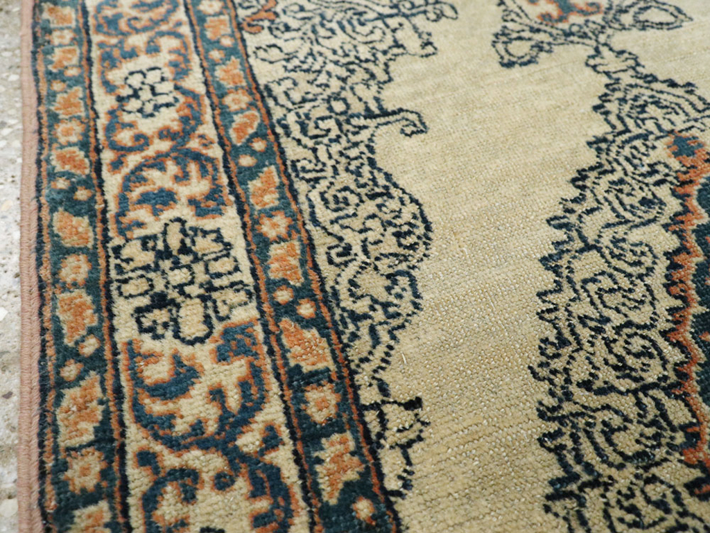 Antique Persian Tabriz Haji Jalili Rug, No.20119 - Staging