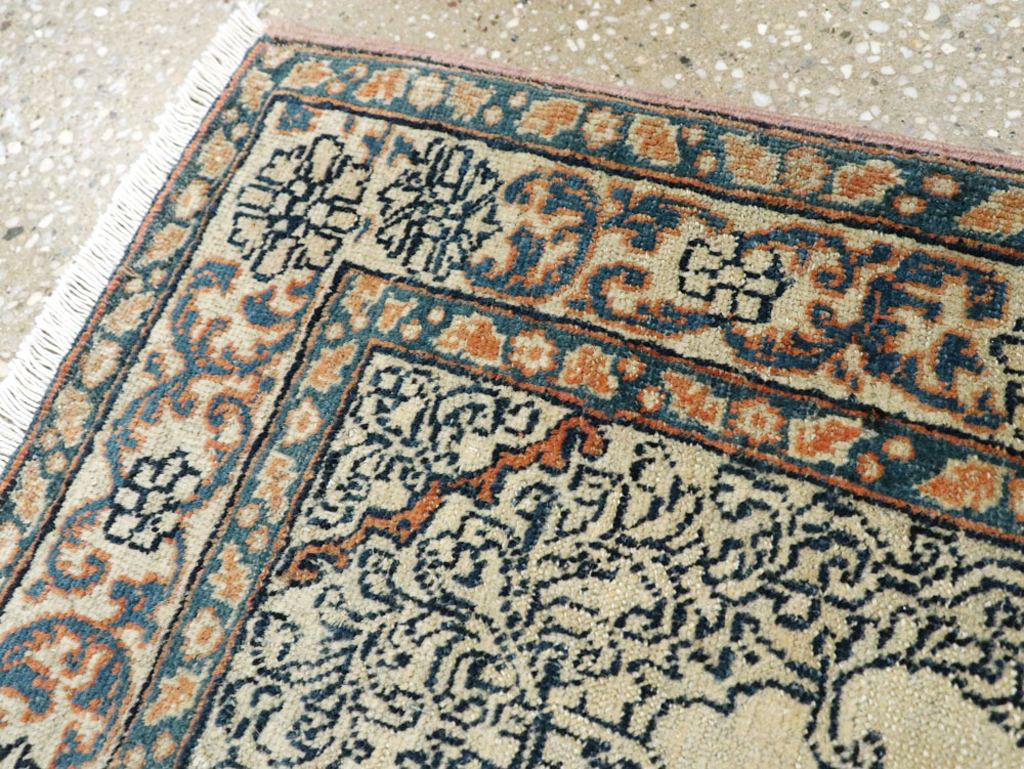 Antique Persian Tabriz Haji Jalili Rug, No.20119 - Staging