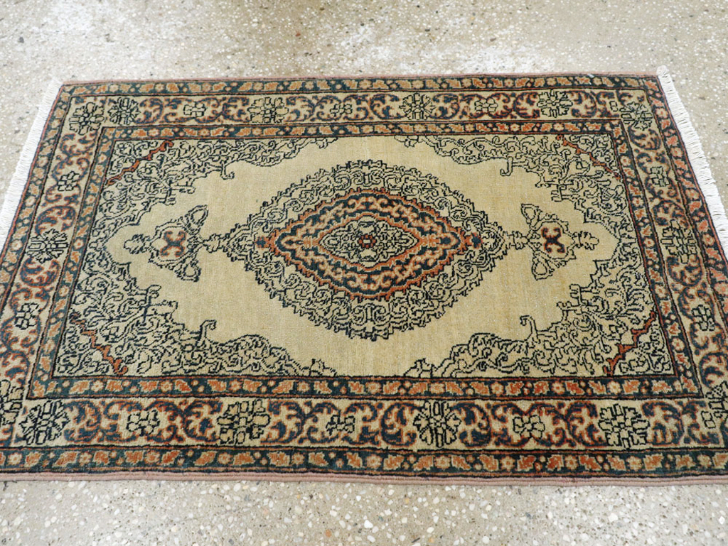 Antique Persian Tabriz Haji Jalili Rug, No.20119 - Staging