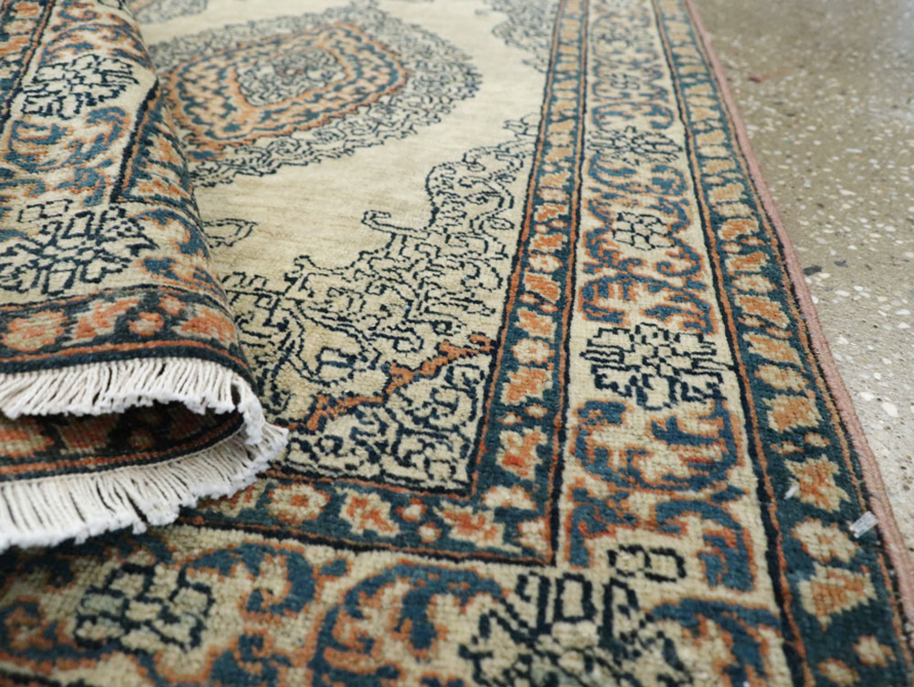 Antique Persian Tabriz Haji Jalili Rug, No.20119 - Staging