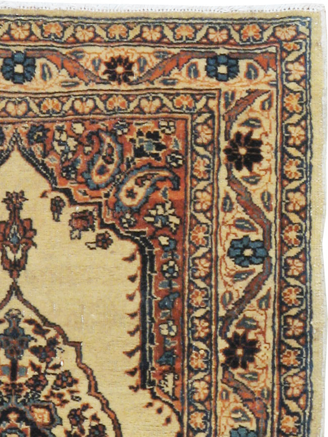 Antique Persian Tabriz Hagi Jalili Rug, No.20120 - Staging