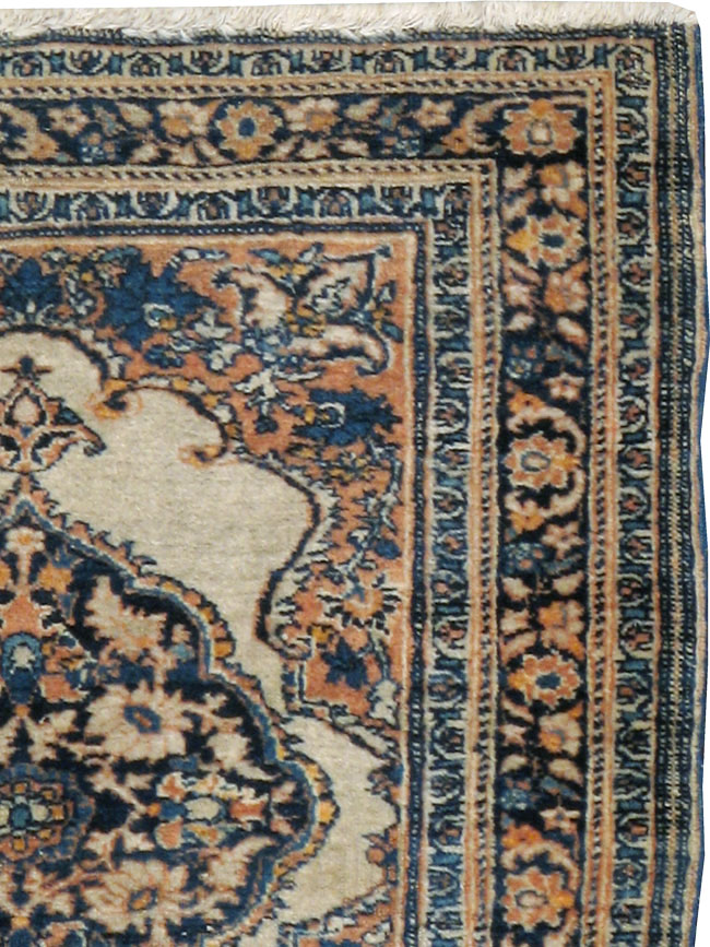 Antique Persian Tabriz Hagi Jalili Rug, No.20121 - Staging