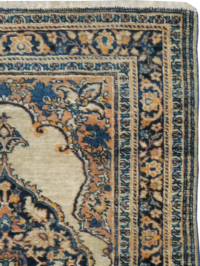 Antique Persian Tabriz Hagi Jalili Rug, No.20121 - Staging