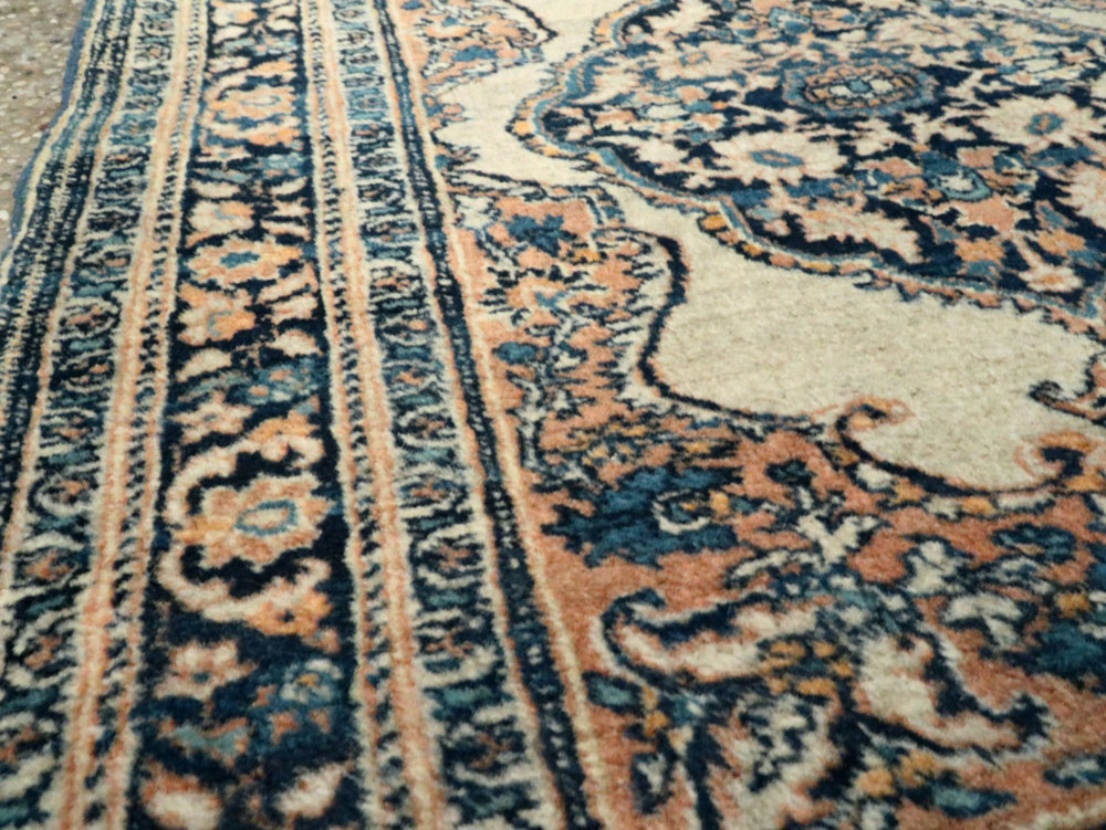 Antique Persian Tabriz Hagi Jalili Rug, No.20121 - Staging