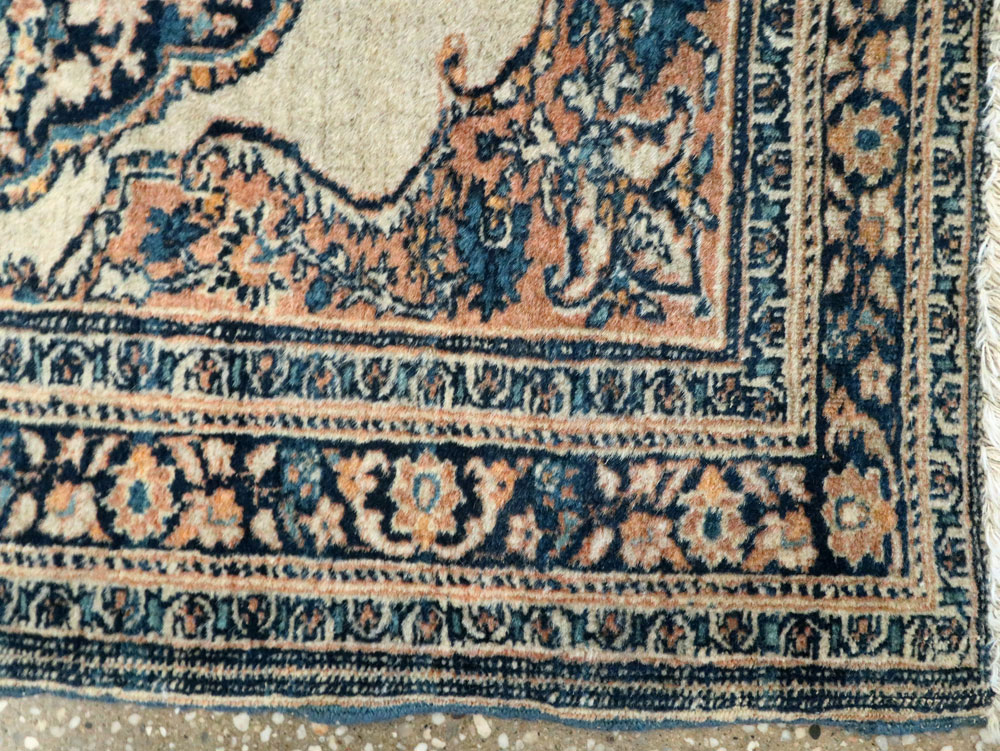 Antique Persian Tabriz Hagi Jalili Rug, No.20121 - Staging