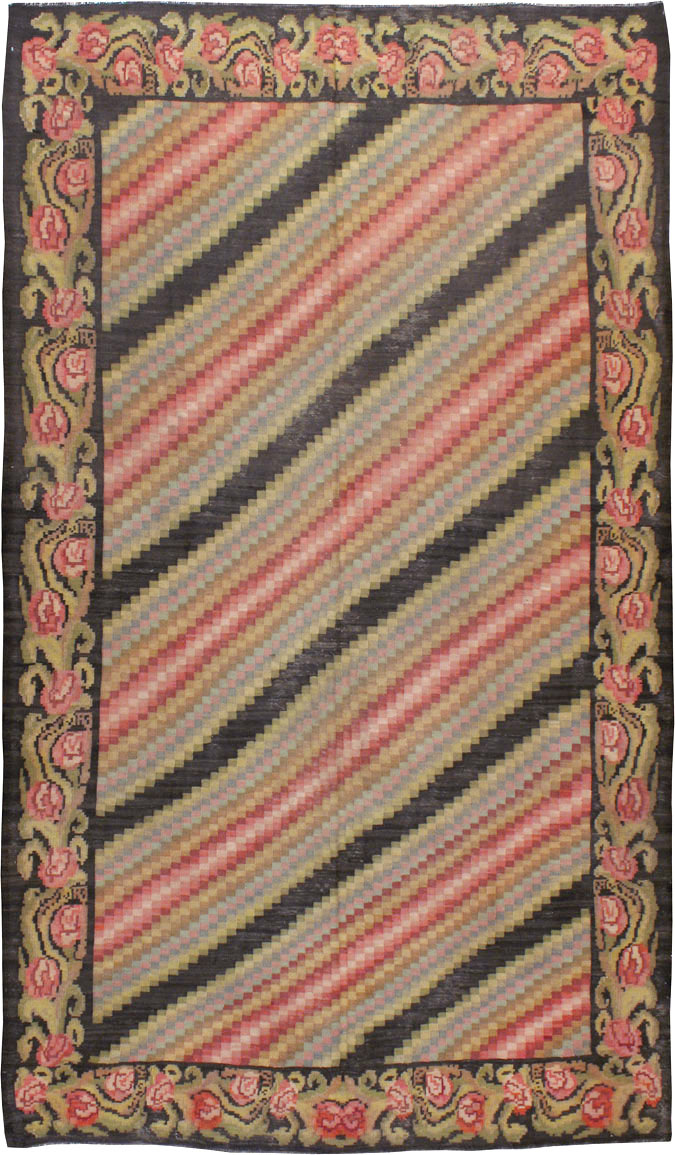 Vintage Turkish Anatolian Kilim, No.20127 - Staging