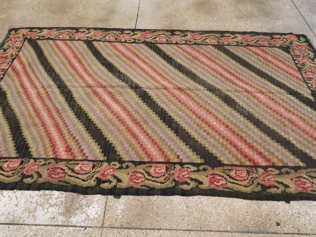 Vintage Turkish Anatolian Kilim, No.20127 - Staging
