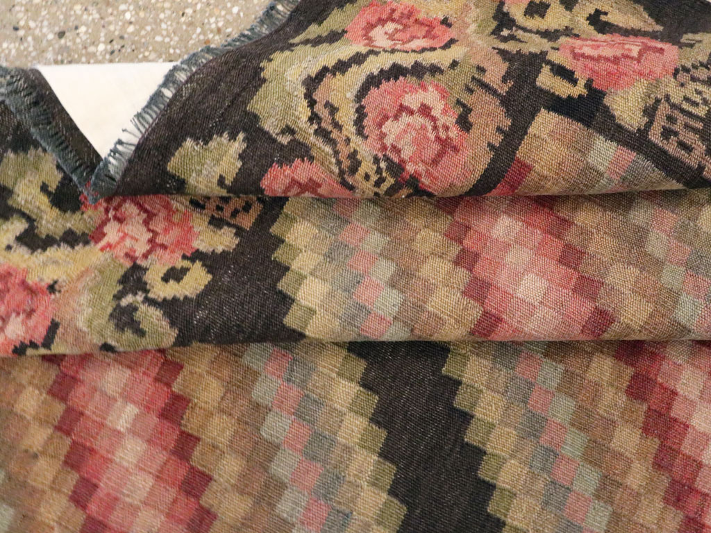 Vintage Turkish Anatolian Kilim, No.20127 - Staging