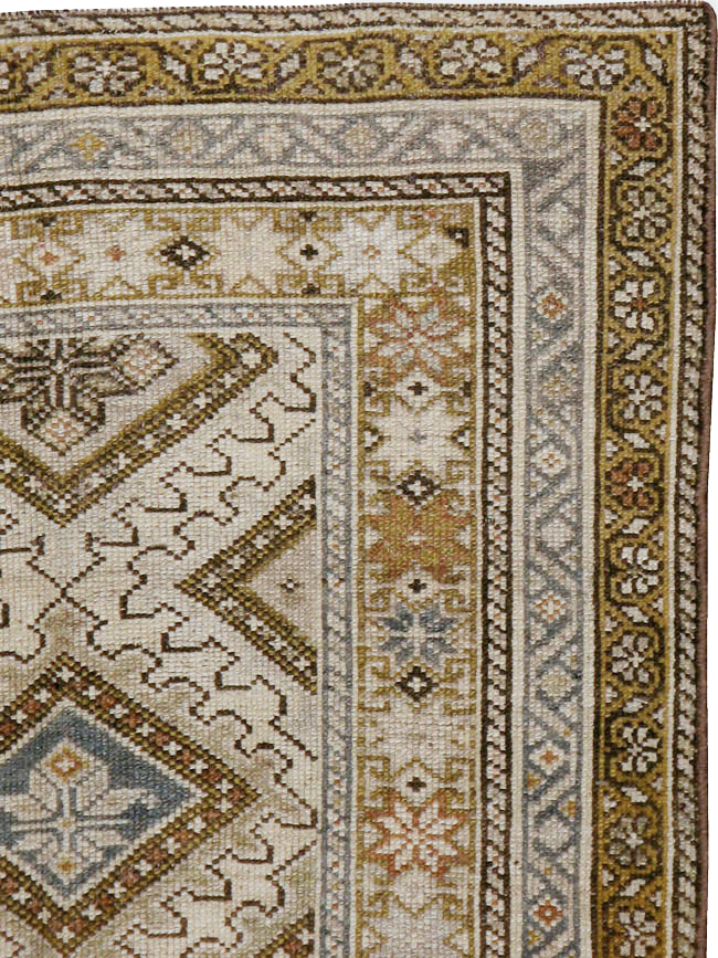 Antique Persian Kurdish Rug, No.20137 - Staging