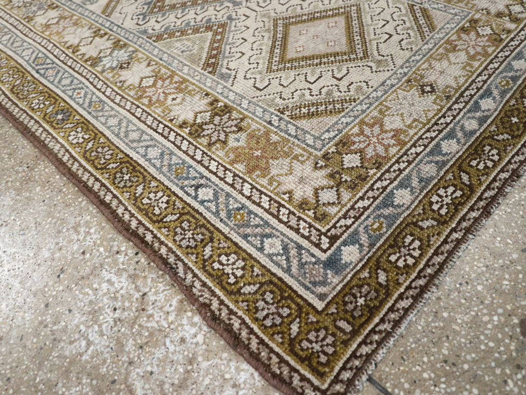 Antique Persian Kurdish Rug, No.20137 - Staging