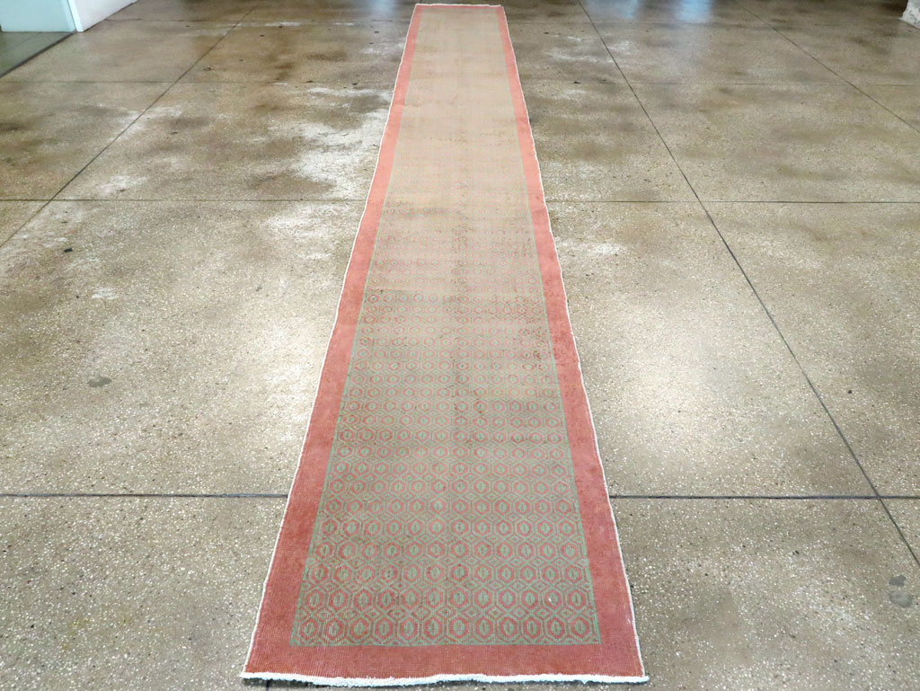 Vintage Turkish Anatolian Runner, No.20141 - Staging