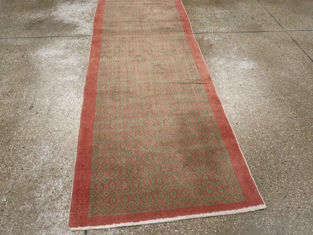 Vintage Turkish Anatolian Runner, No.20143 - Staging