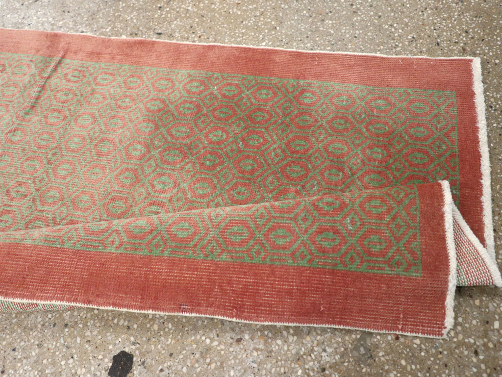 Vintage Turkish Anatolian Runner, No.20143 - Staging