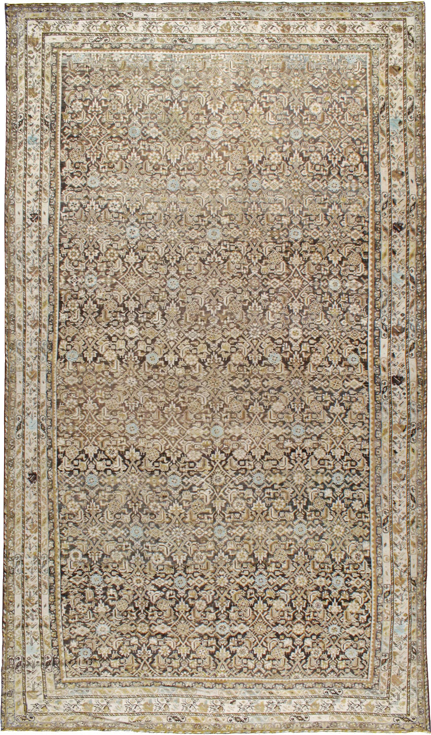 Antique Persian Malayer Carpet, No.20155 - Staging