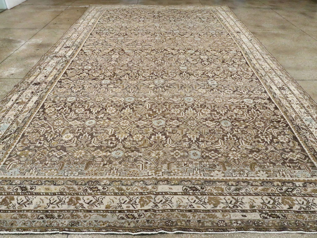 Antique Persian Malayer Carpet, No.20155 - Staging