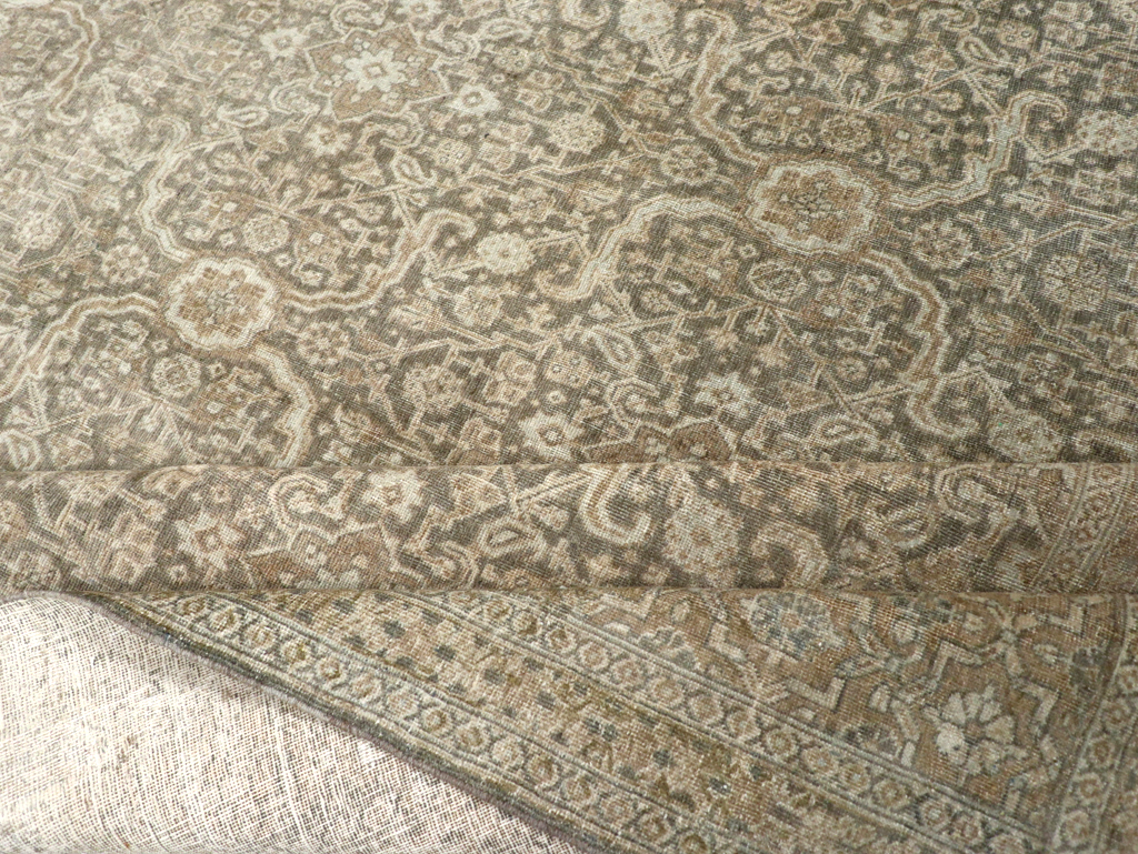 Antique Persian Tabriz Carpet, No.20159 - Staging
