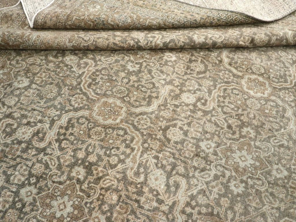 Antique Persian Tabriz Carpet, No.20159 - Staging