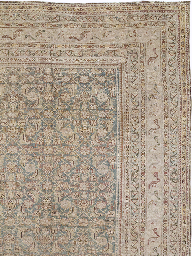 Antique Persian Malayer Oversize Carpet, No.20167 - Staging