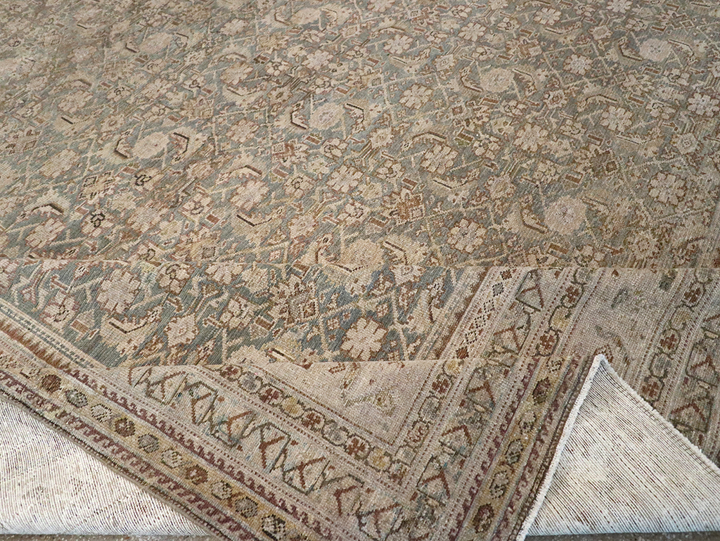 Antique Persian Malayer Oversize Carpet, No.20167 - Staging