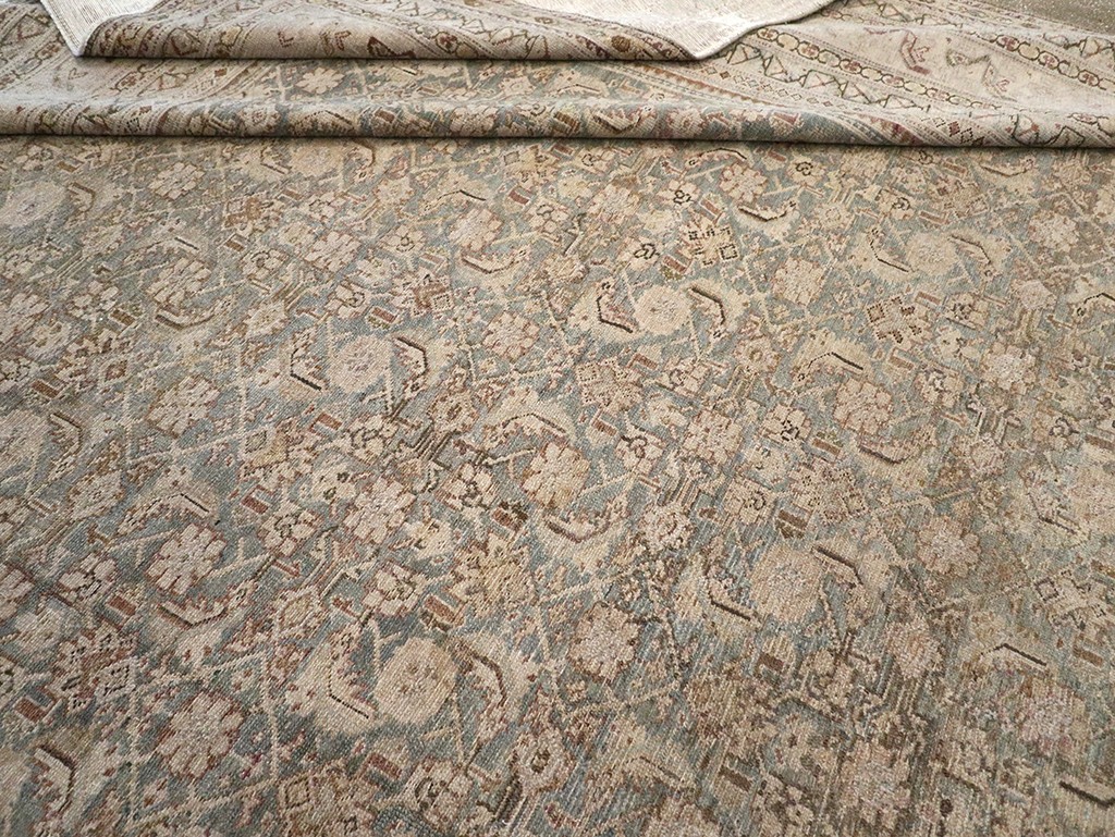 Antique Persian Malayer Oversize Carpet, No.20167 - Staging