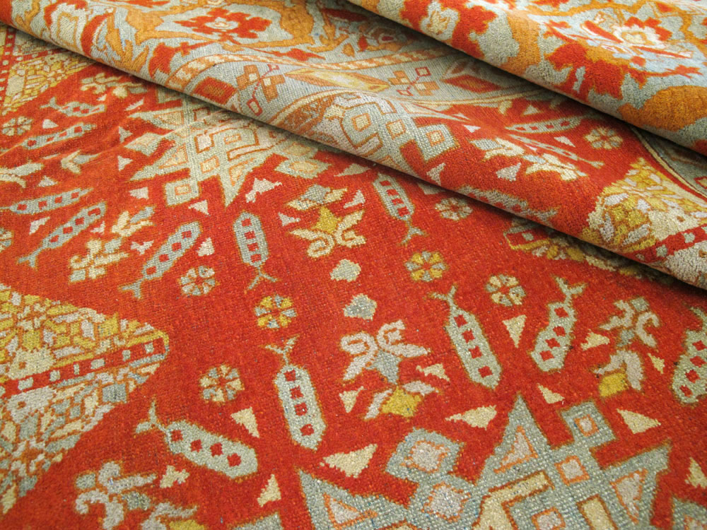 Antique Indian Amritsar Carpet, No.20175 - Staging
