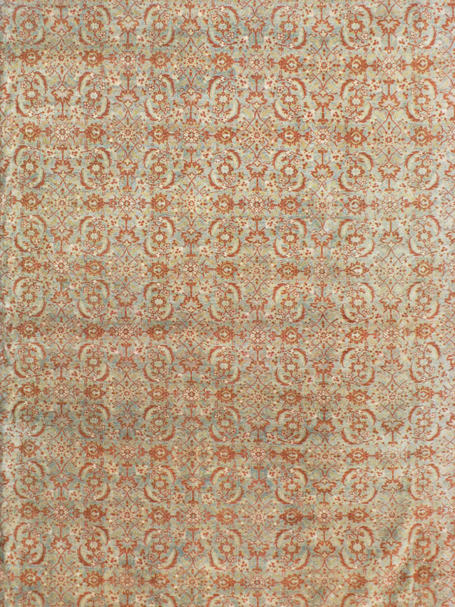 Antique Persian Tabriz Carpet, No.20176 - Staging
