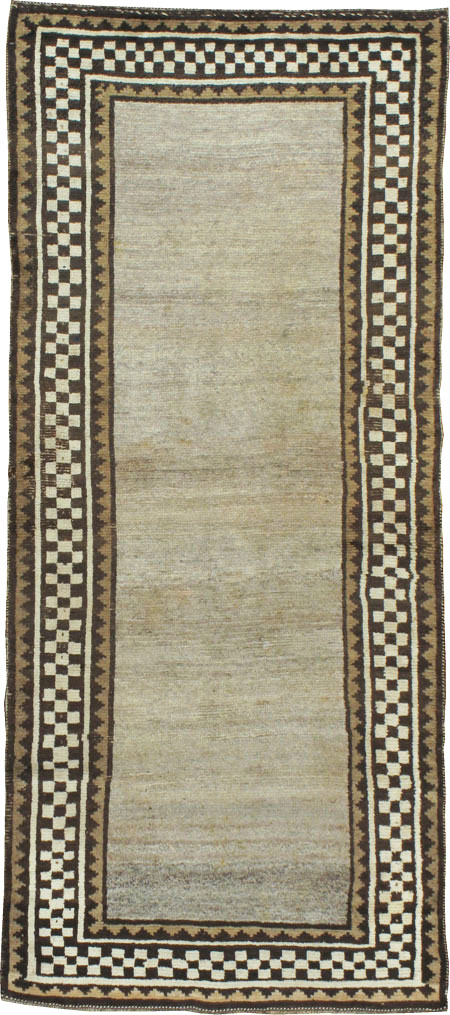 Vintage Persian Gabbeh Rug, No.20185 - Staging