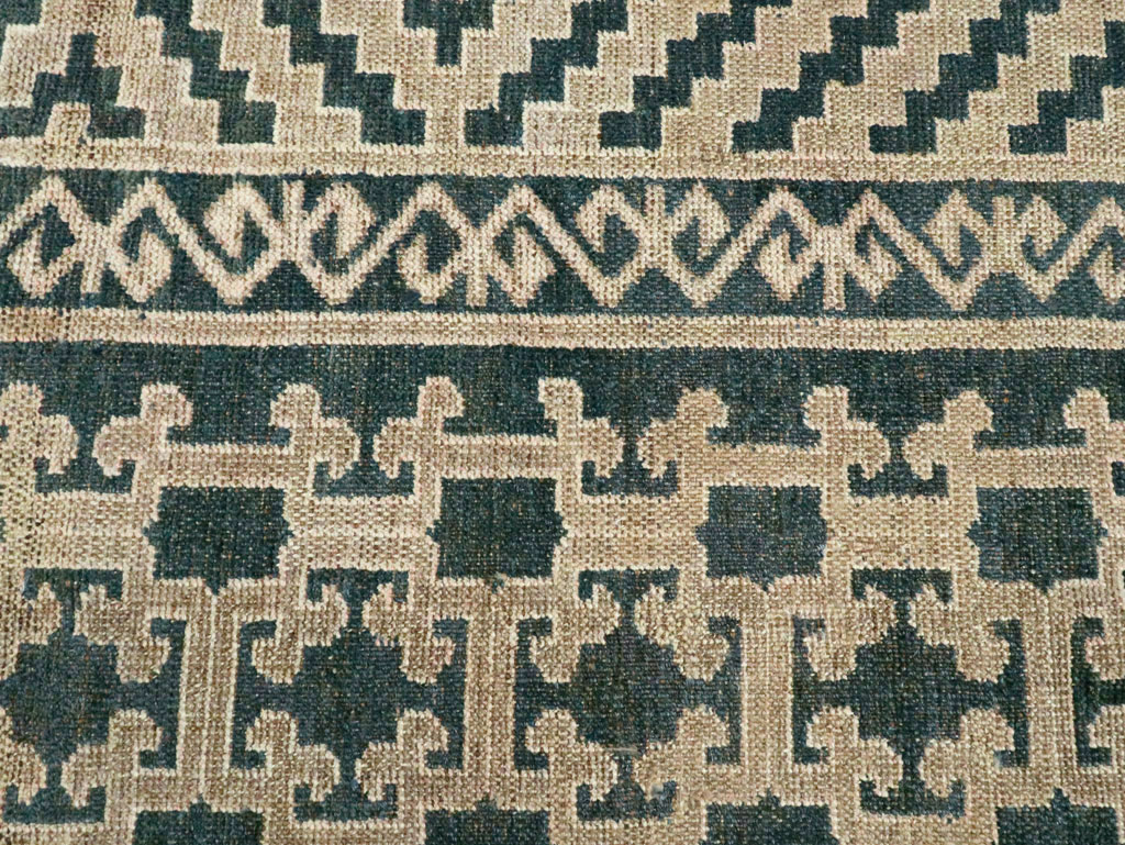Antique East Turkestan Kirghiz Carpet, No.20193 - Staging