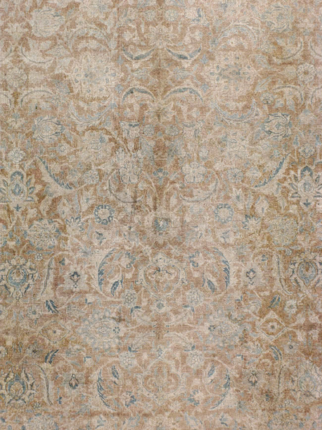 Antique Persian Tabriz Carpet, No.20215 - Staging