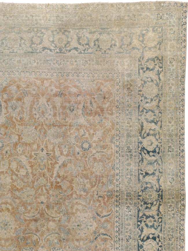 Antique Persian Tabriz Carpet, No.20215 - Staging