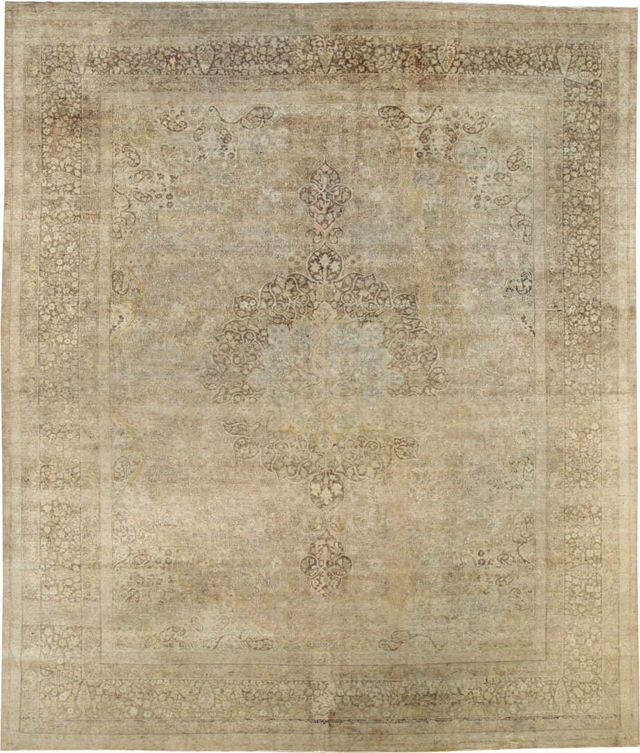Antique Indian Lahore Carpet, No.20227 - Staging
