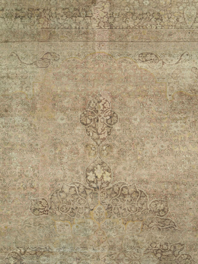 Antique Indian Lahore Carpet, No.20227 - Staging