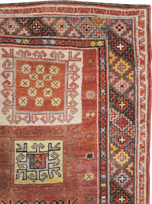 Antique East Turkestan Khotan Gallery Rug, No.20231 - Staging