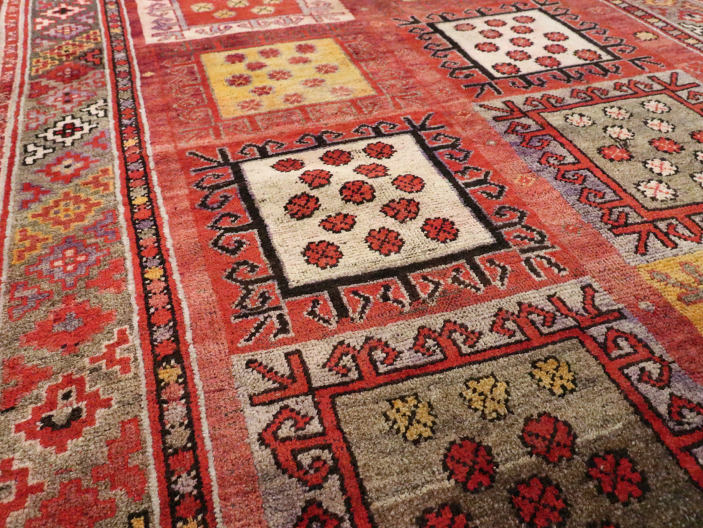 Antique East Turkestan Khotan Gallery Rug, No.20231 - Staging