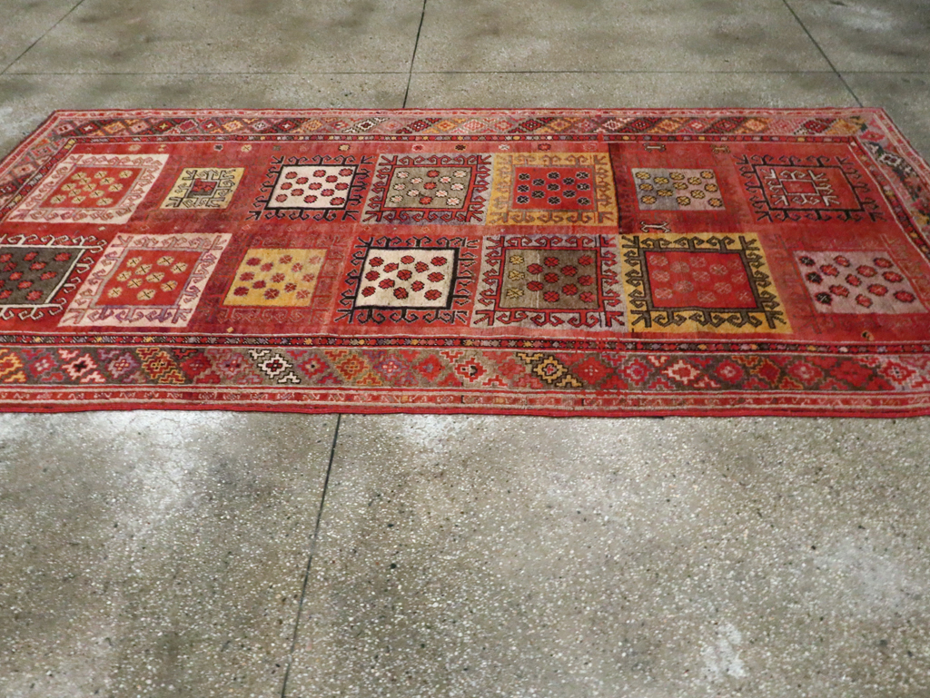 Antique East Turkestan Khotan Gallery Rug, No.20231 - Staging