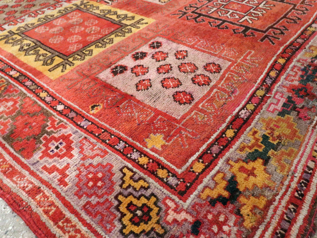 Antique East Turkestan Khotan Gallery Rug, No.20231 - Staging