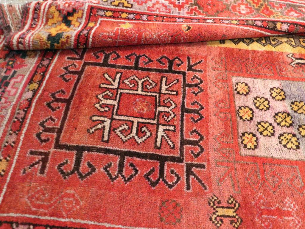 Antique East Turkestan Khotan Gallery Rug, No.20231 - Staging