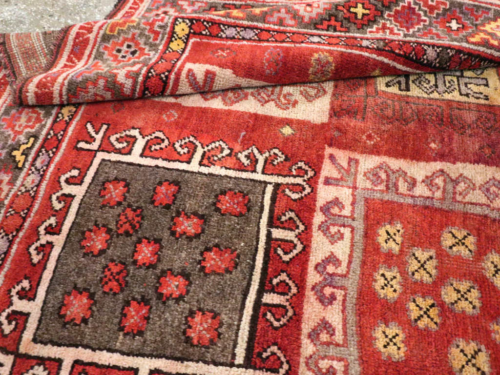 Antique East Turkestan Khotan Gallery Rug, No.20231 - Staging