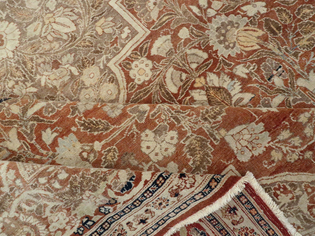 Antique Tabriz Hagi Jalili Carpet, No.20236 - Staging