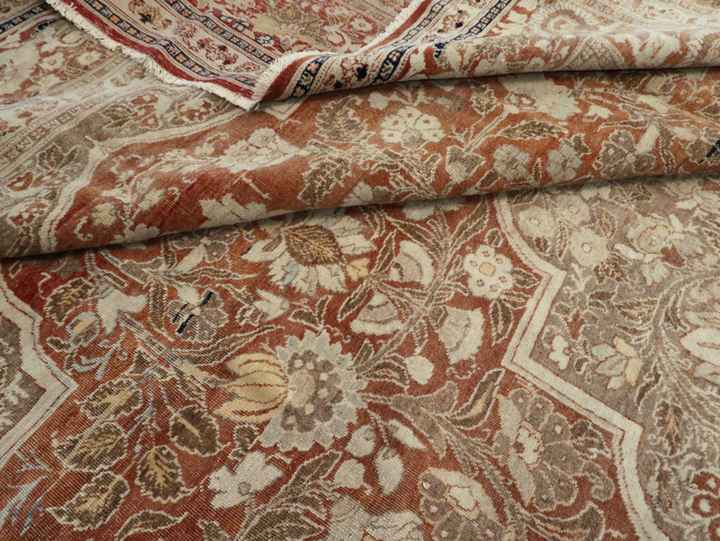 Antique Tabriz Hagi Jalili Carpet, No.20236 - Staging