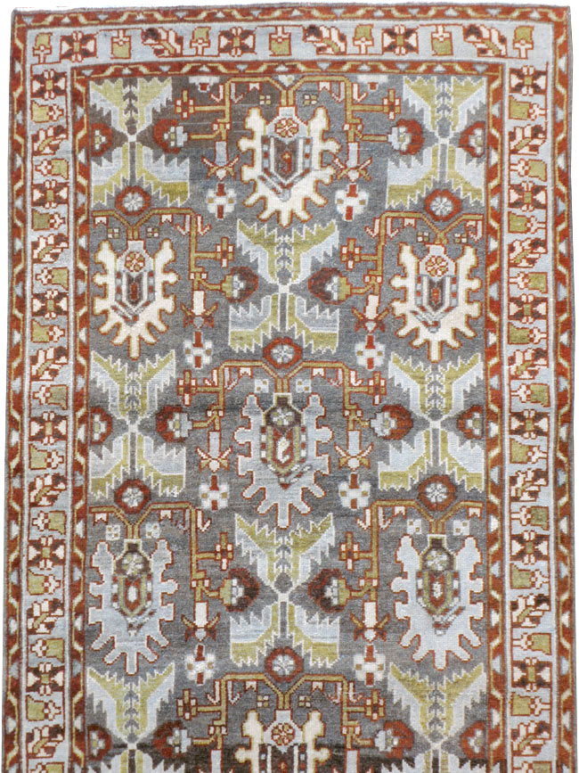 Antique Malayer Runner, No.20238 - Staging