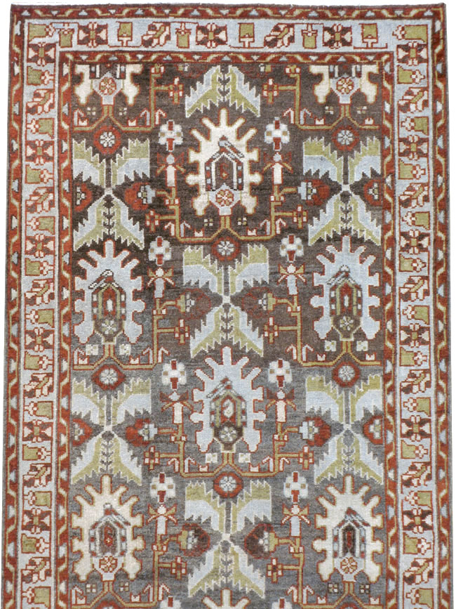Antique Malayer Runner, No.20238 - Staging